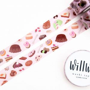 Cake Party Washi Tape - Design by Willwa