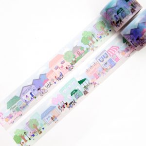 City of Cafes Washi Tape - Design by Willwa