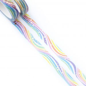 Rainbow Sparkles Washi Tape - Design by Willwa