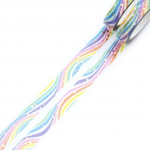 Rainbow Sparkles Washi Tape - Design by Willwa