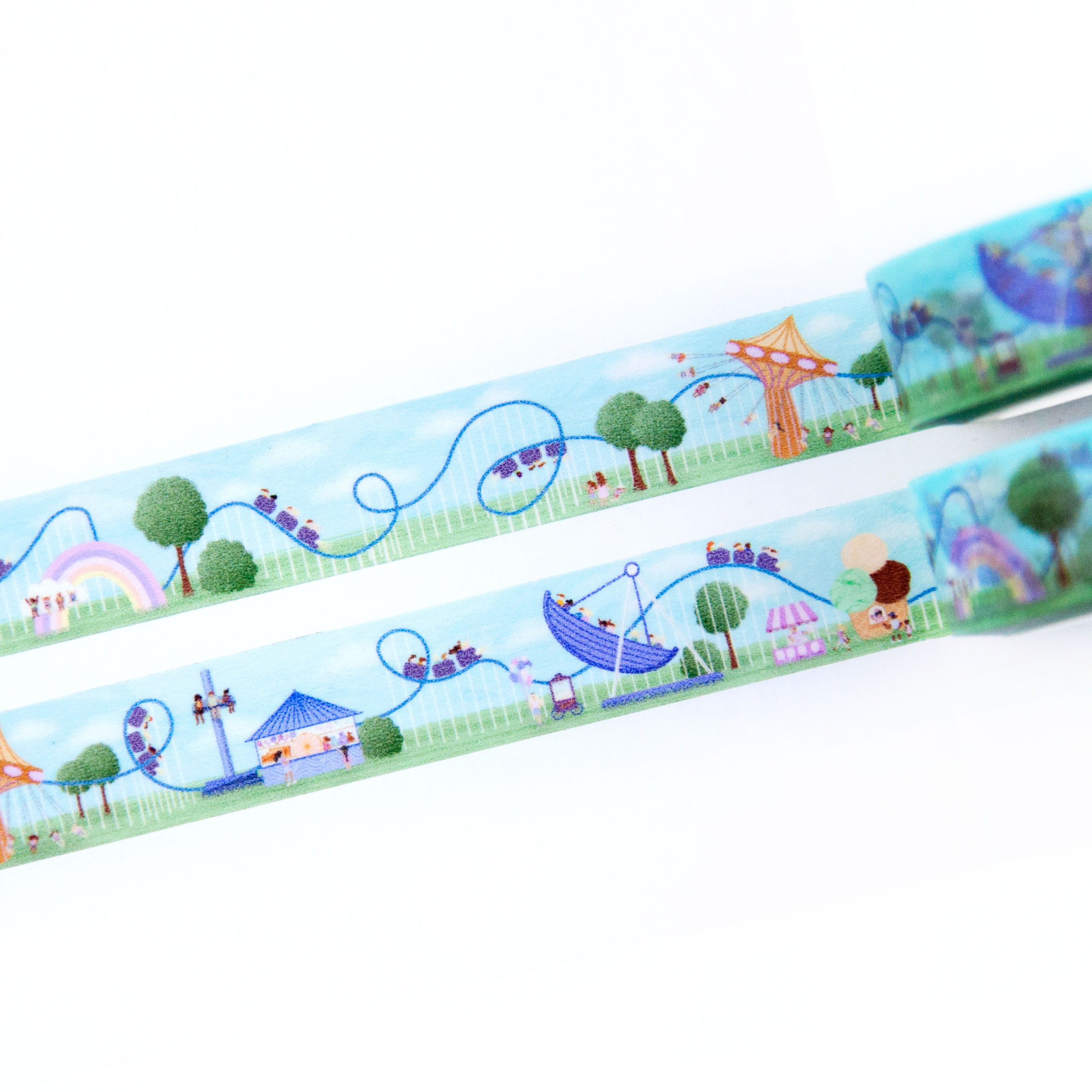 Roller Coaster Washi Tape - Design by Willwa