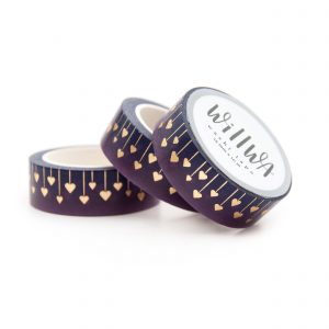 Heart String Washi Tape - Design by Willwa