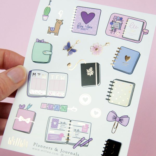 Bow Sticker Sheet | Fabric Bow Stickers | Pastel Planner Stickers | Bullet  Journal Pastel Stickers | Pastel Deco Stickers | Bows Stickers