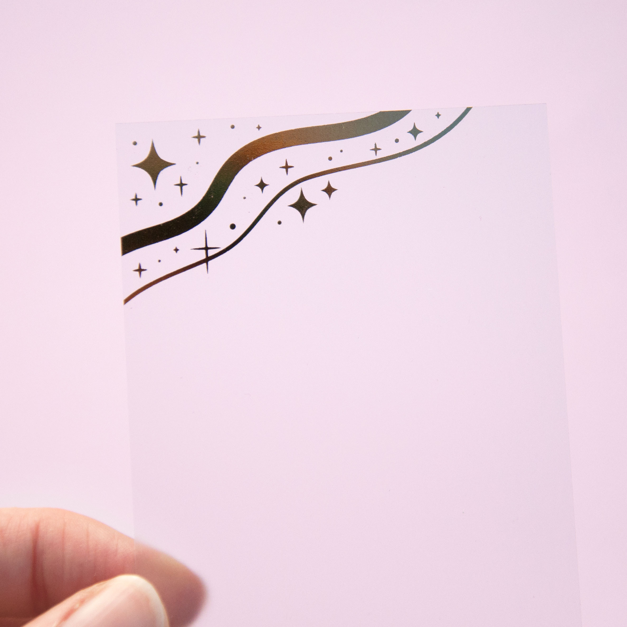 Rainbow Washi Card - Design by Willwa