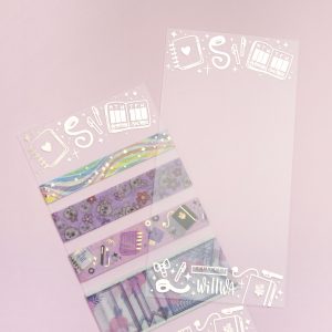 Stationery Washi Card - Design by Willwa