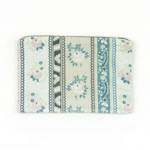 Pencil Case Striped Florals