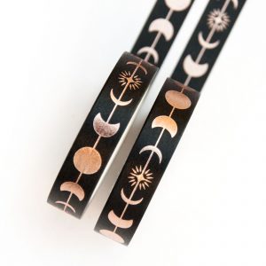 Bronze Luna Washi Tape - Design by Willwa