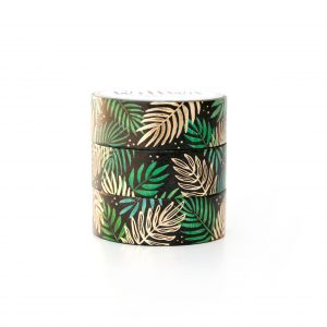 Golden Palm Leaves Washi Tape - Design by Willwa