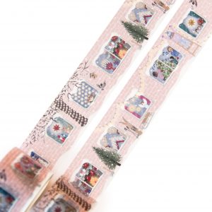 Festive Holiday Windows Washi Tape - Design by Willwa