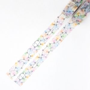 Tangled Fairy Lights Washi Tape - Design by Willwa