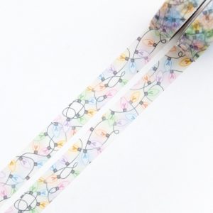 Tangled Fairy Lights Washi Tape - Design by Willwa