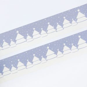 Snowy Winter Forest Washi Tape - Design by Willwa