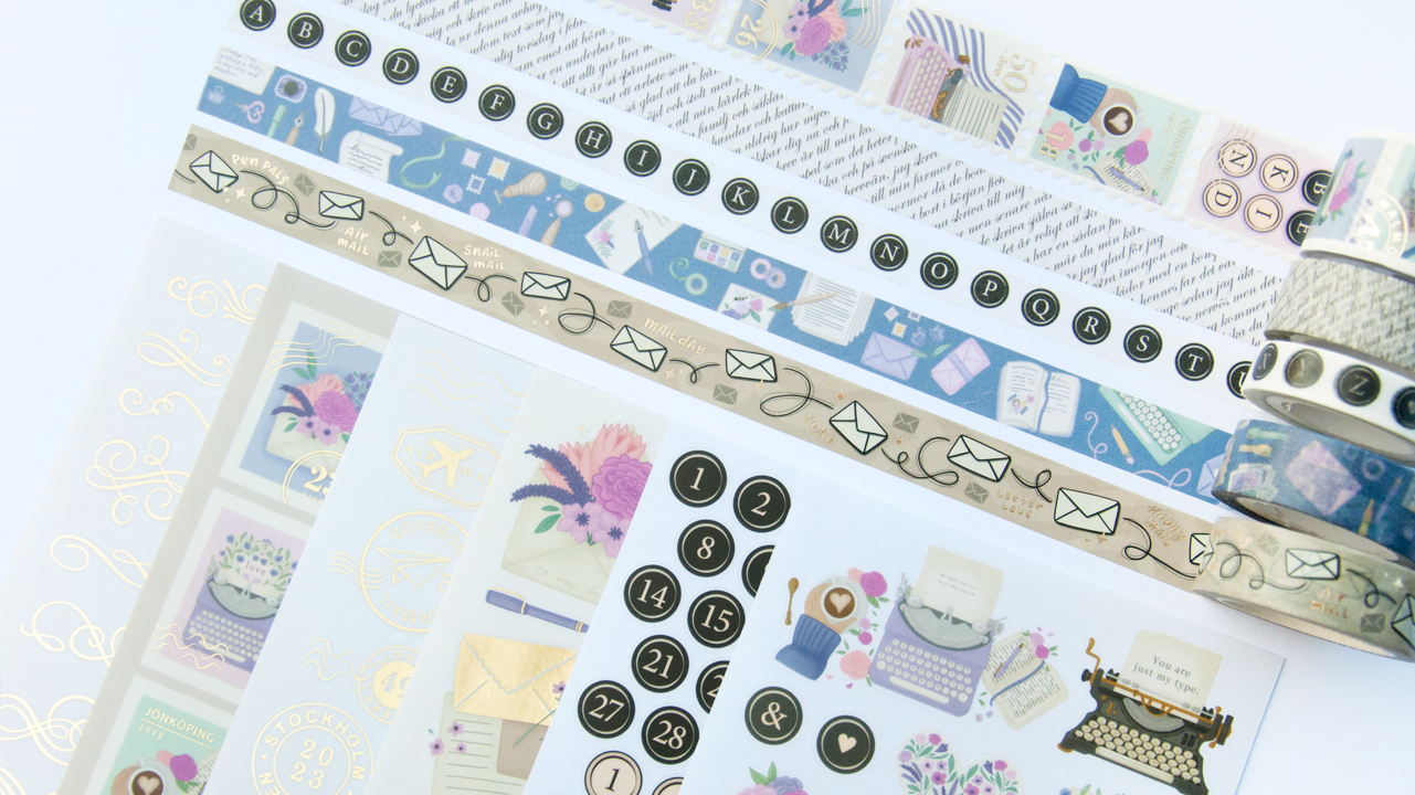 Letters & Typewriters collection