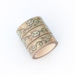 Flying Envelopes Washi Tape - Design by Willwa