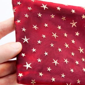 Pencil Case Gold Stars - Design by Willwa