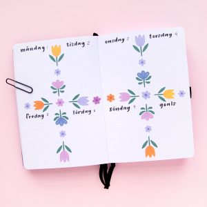 Spring Flowers Sticker Bundle - Design by Willwa