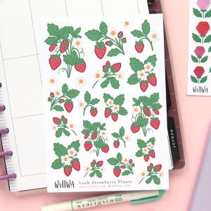 July Flower Sticker Bundle - Design by Willwa