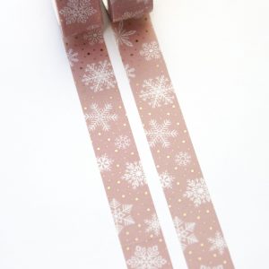 Snowflake Sprinkle Washi Tape - Design by Willwa