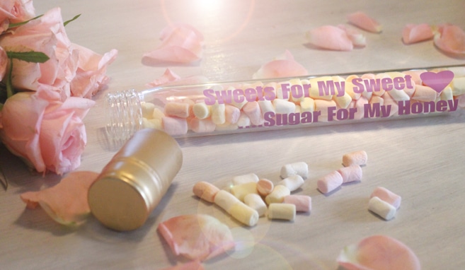 Tubes for candy - Personilized candy