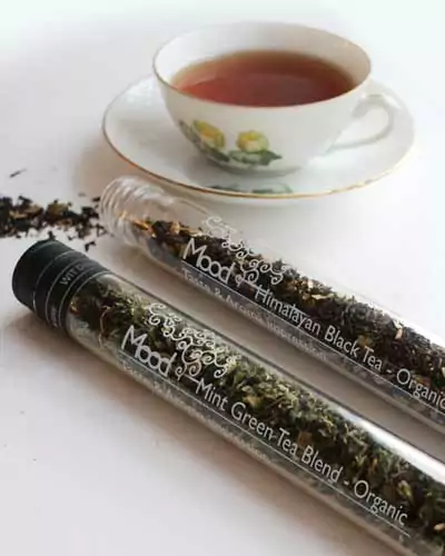 Tea tubes / Tea collection - Glass tubes “Glass vials”