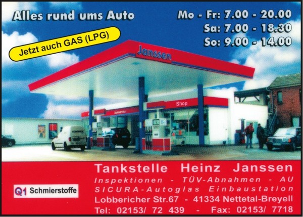 Tankstelle Janssen
