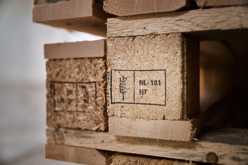 ISPM 15 euro pallet