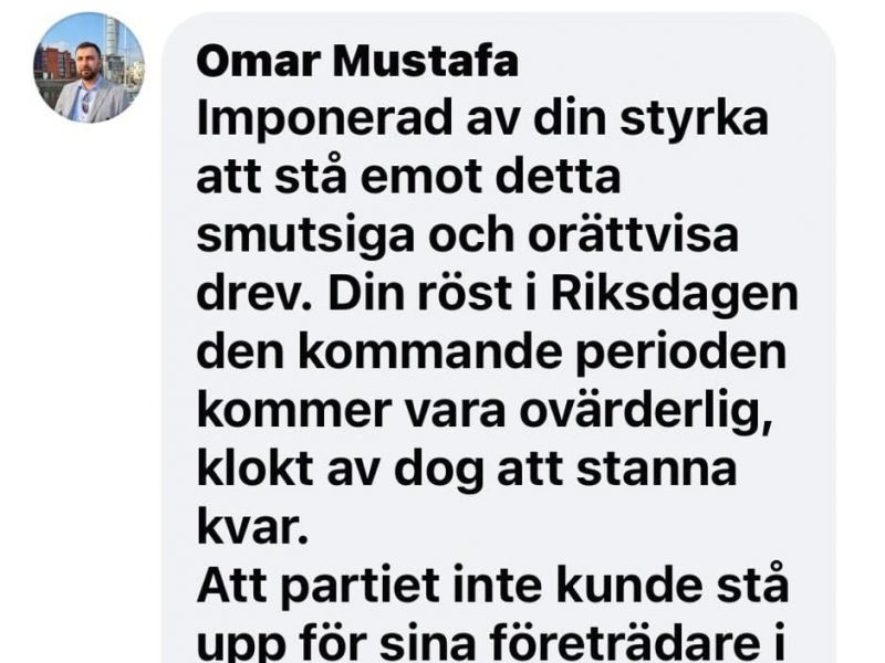 Dokumentationen av Omar Mustafa-affären och islamisternas andra infiltration av S