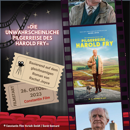 Filmstart »Die unwahrscheinliche Pilgerreise des Harold Fry«