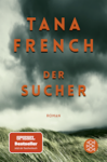 Buchcover Tana Frech: Der S ucher, Landschaft mit dunklem Himmel