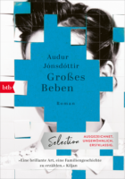 Buchcover Audur Jónsdóttir, Großes Beben