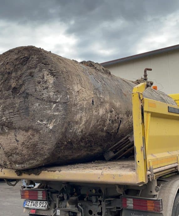 Erdtank stilllegung Heizöltank