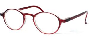 Lennon Super Power Reading Glasses in Ruby