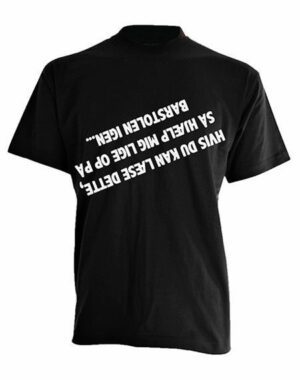 hvis du kan læse dette tshirt