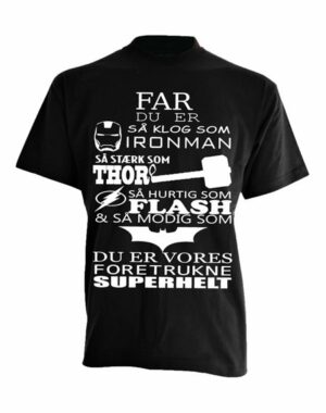 superhelt tshirt