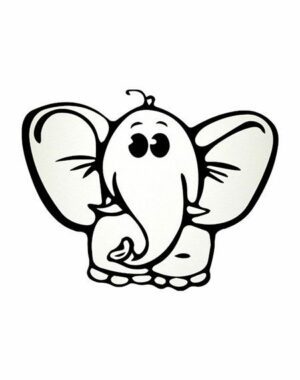 Elefant wallsticker