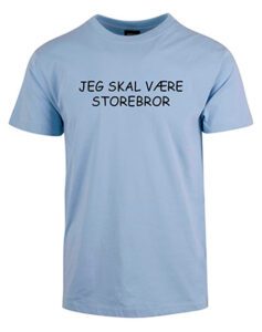 Jeg skal være storebror tshirt