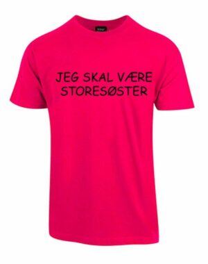 Jeg skal være storesøster tshirt