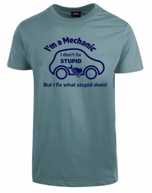 im-a-mechanic tshirt Dusty Blue