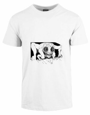 BelzeBob tshirt hvid