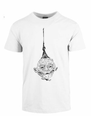 Shrunkenhead tshirt hvid