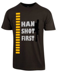 han shot first tshirt