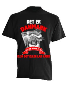 det er vores flag tshirt