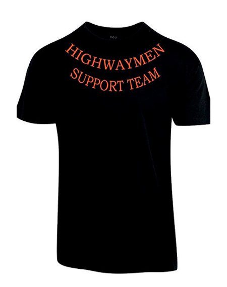 highway men support team tshirt