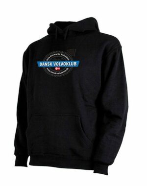 hættetrøje-Hoodie-Dansk-Volvoklub-sort