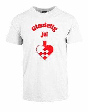 glaedelig jul tshirt