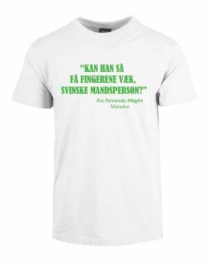 Kan han få fingrene væk T-shirt