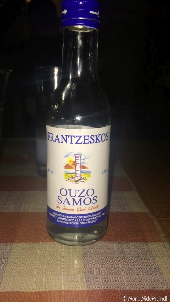 Griechenland, Samos, Ouzo