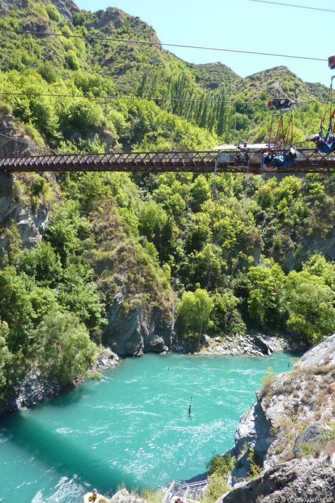 Neuseeland Südinsel, Bungee Jumping