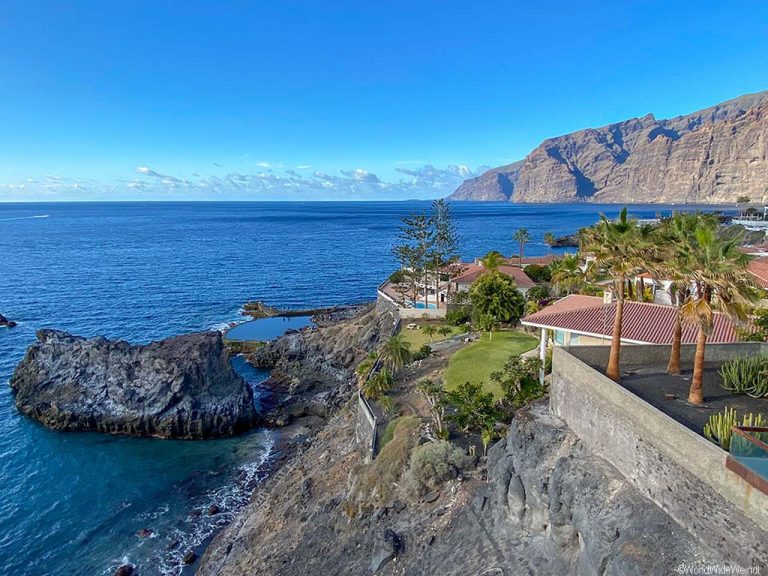 Teneriffa Süden: Aussicht auf Los Gigantes_Puerto de Santiago