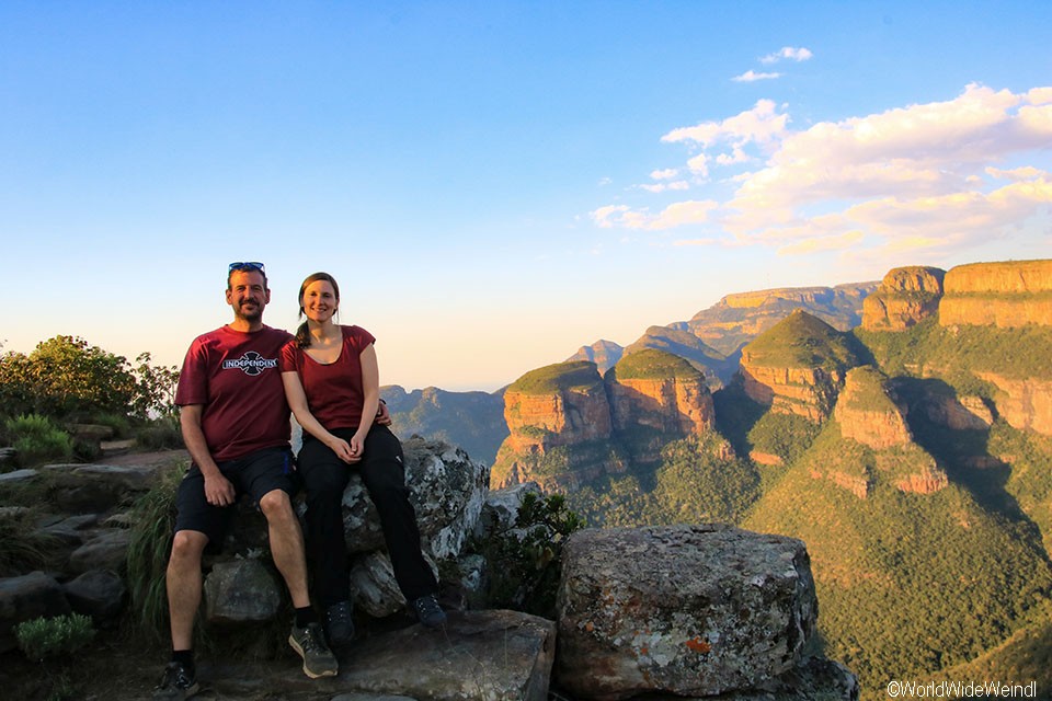 Südafrika 375- The Three Rondavels Viewpoint